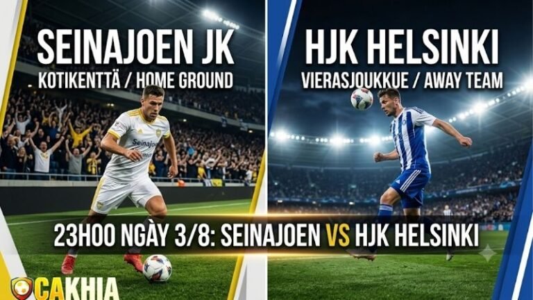 Nhận định trận đấu 23h00 ngày 3/8: Seinajoen vs HJK Helsinki